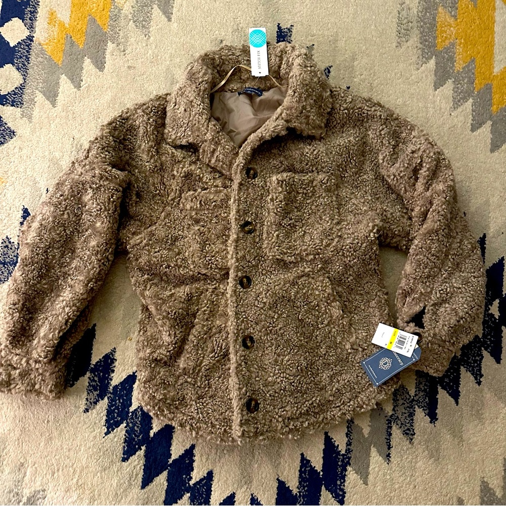 Democracy Button Up Jacket M